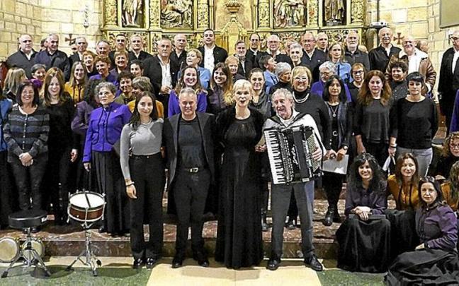 La Coral Erkudengo Ama celebra su 40 aniversario en Altsasu