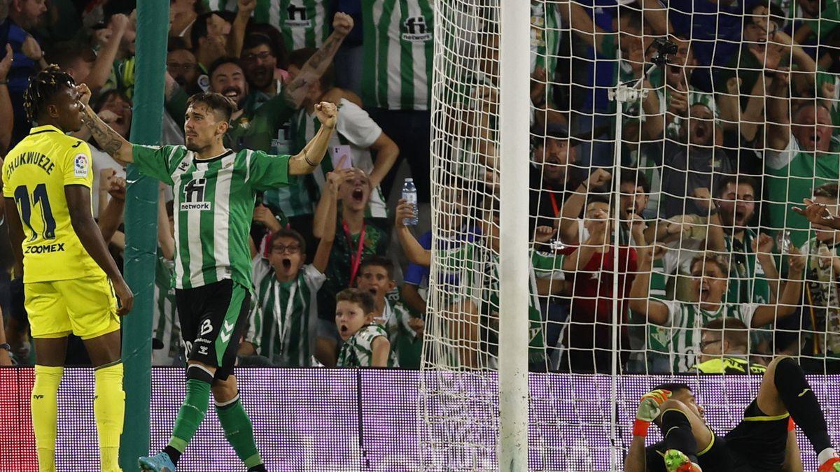 Rodri celebra su gol.