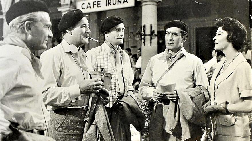 Eddie Albert, Errol Flynn, Mel Ferrer y Tyrone Power lucieron boina en 'Fiesta'.