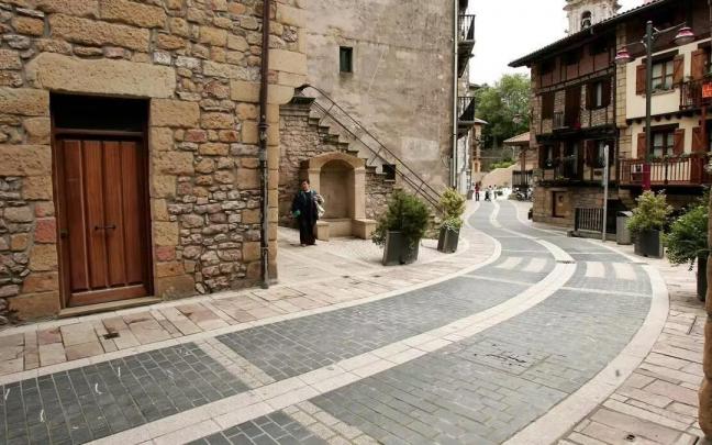 Imagen del casco histórico de Lezo