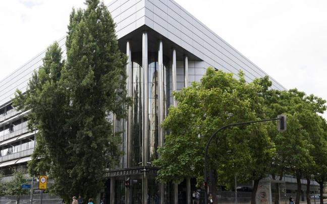 Vista del Palacio de Justicia de la capital alavesa.