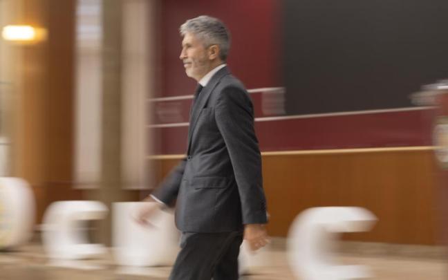 El ministro del Interior, Fernando Grande-Marlaska. El ministro del Interior, Fernando Grande-Marlaska.
