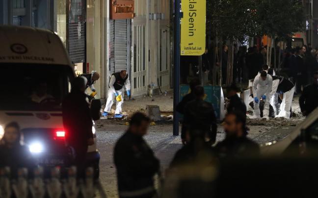 Varios muertos y heridos en un ataque terrorista en Estambul Varios muertos y heridos en un ataque terrorista en Estambul