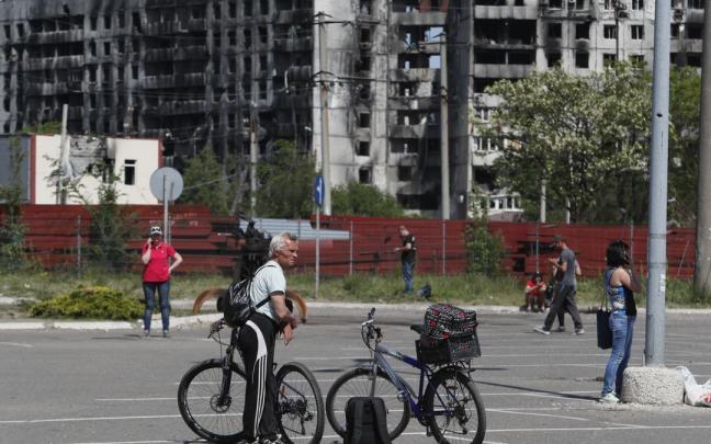 Mari&uacute;pol qued&oacute; pr&aacute;cticamente destruida tras meses de asedio ruso.