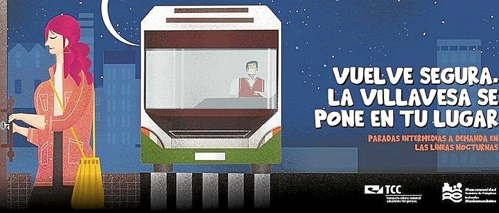 La campaña de la MCP que recuerda que se puede pedir al chófer que detenga el bus.