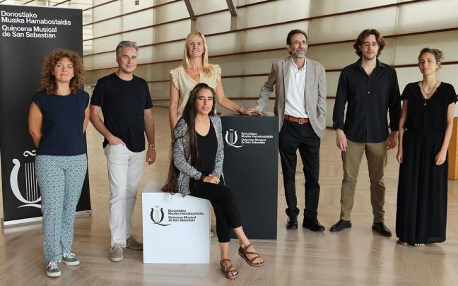 Foto de presentación de los conciertos que Quartetto Maurice y Sigma Project ofrecerán en la Quincena Musical. Foto de presentación de los conciertos que Quartetto Maurice y Sigma Project ofrecerán en la Quincena Musical.