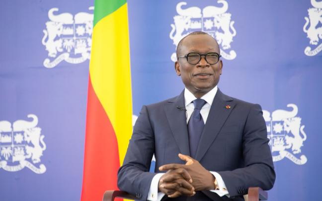 El presidente de Benín, Patrice Talon. El presidente de Benín, Patrice Talon.