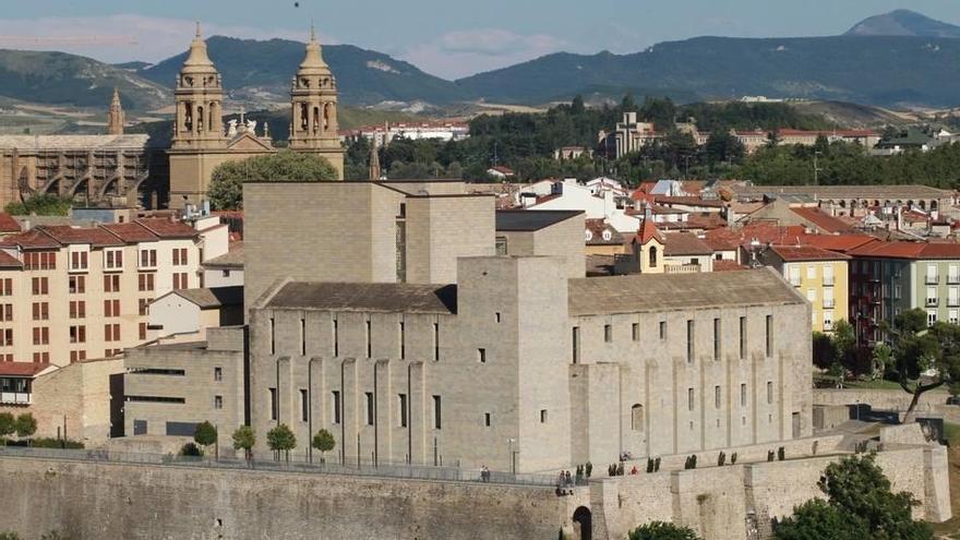 Vista del Archivo de Navarra.