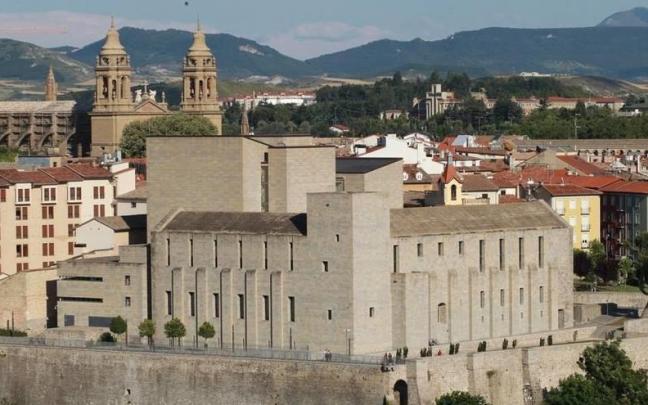 Vista del Archivo de Navarra.