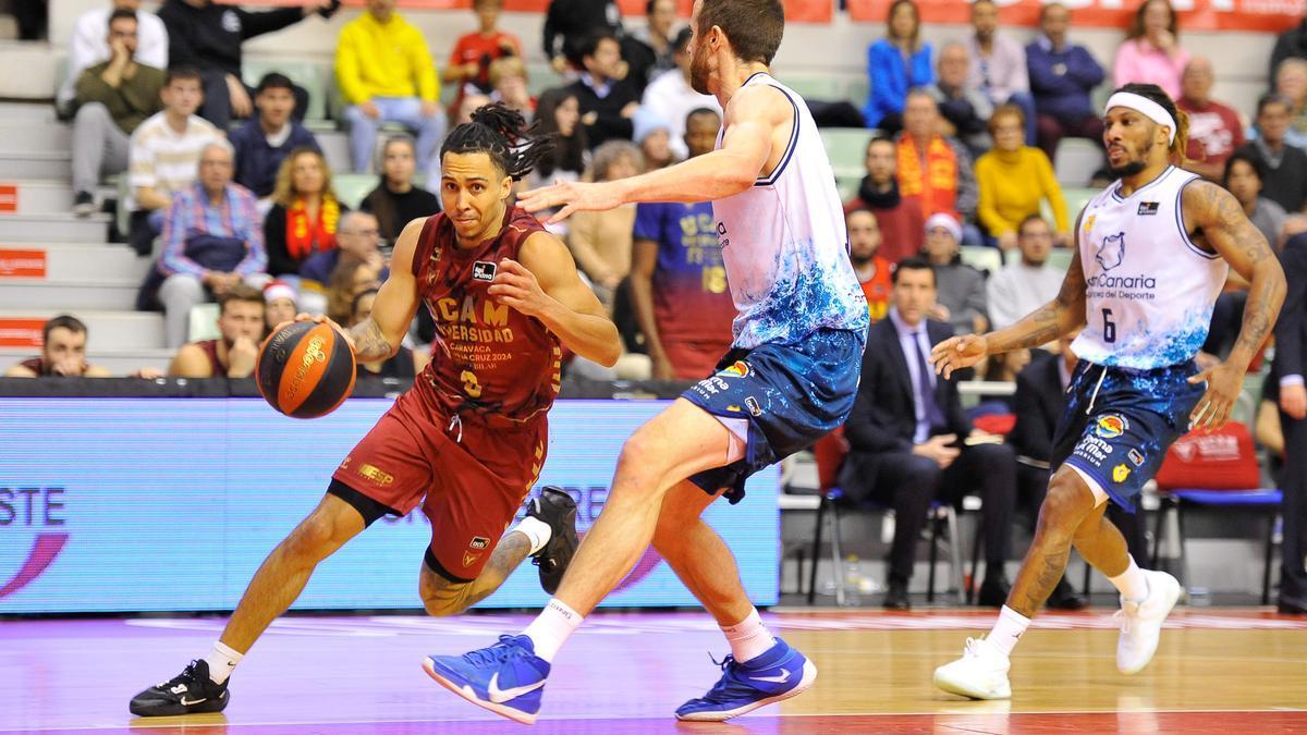 Travis Trice, en el duelo ante el Gran Canaria.