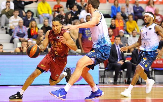 Travis Trice, en el duelo ante el Gran Canaria. Travis Trice, en el duelo ante el Gran Canaria.