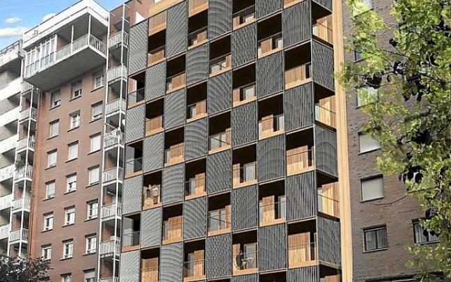 Recreación del aspecto que tendrá el nuevo edificio.