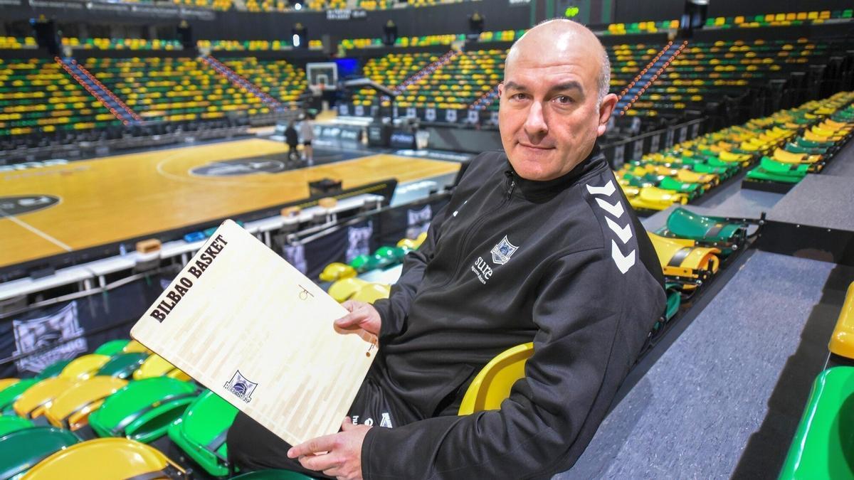 Jaume Ponsarnau, entrenador del Surne Bilbao Basket