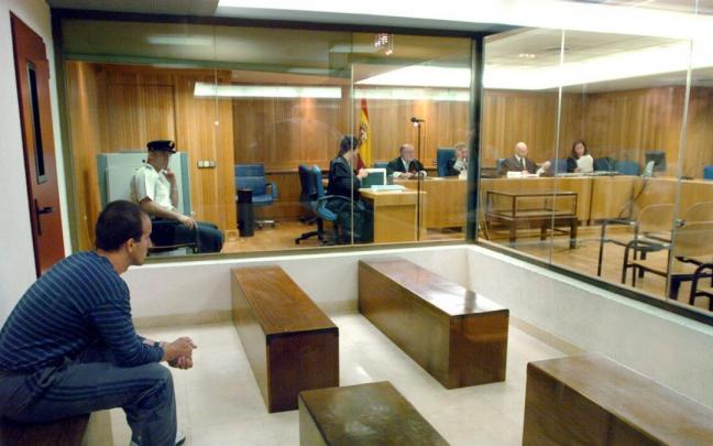 Imagen de archivo del juicio a José Ignacio Guridi Lasa.