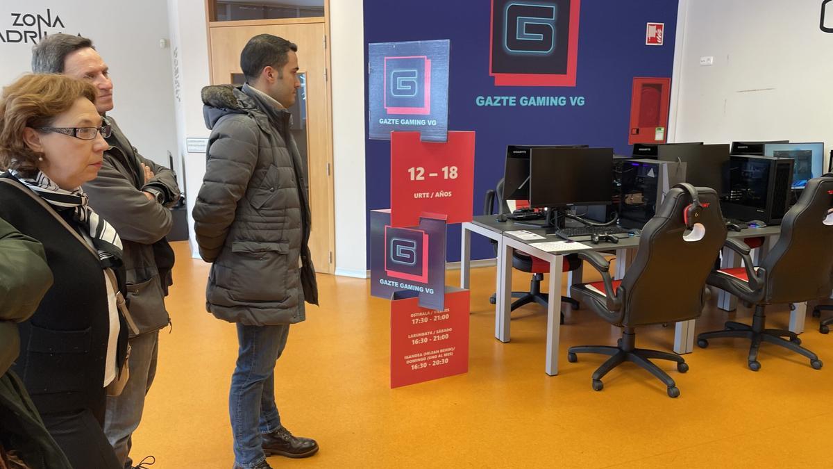 Gazte Gaming VG en el barrio de San Martín.