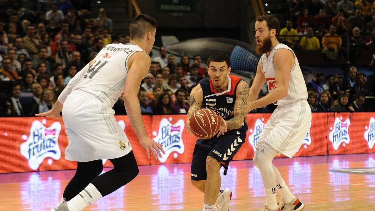 El Baskonia de James fue eliminado en 2016 por el Real Madrid en semifinales