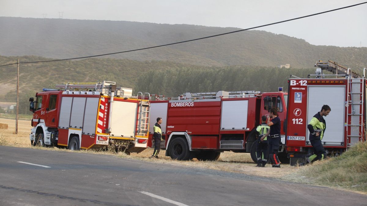 Incendio en Zambrana