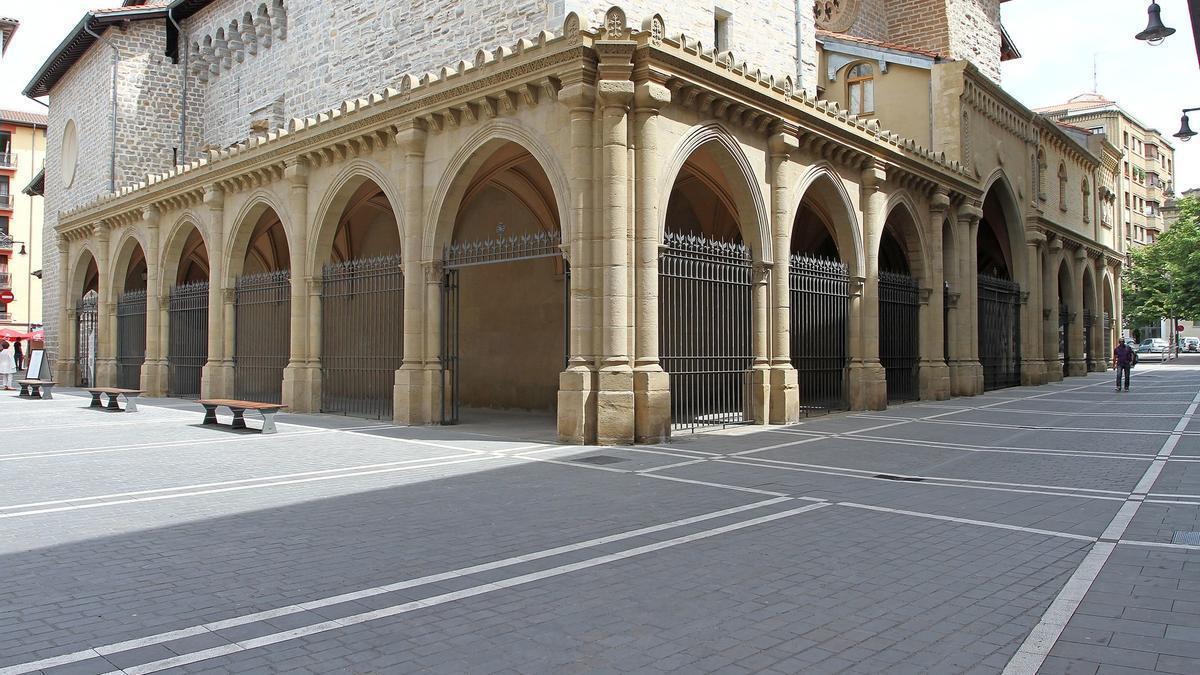 Vista de la plaza San Nicolás.