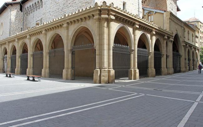 Vista de la plaza San Nicol&aacute;s.