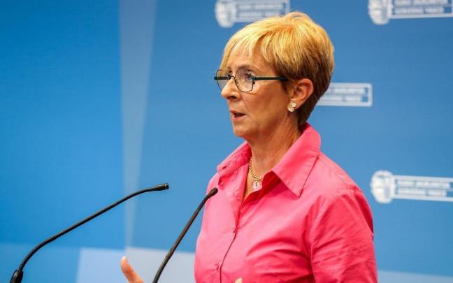 La consejera de Desarrollo Económico, Sostenibilidad y Medio Ambiente, Arantxa Tapia.