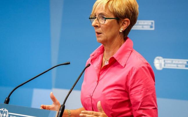 La consejera de Desarrollo Económico, Sostenibilidad y Medio Ambiente, Arantxa Tapia.