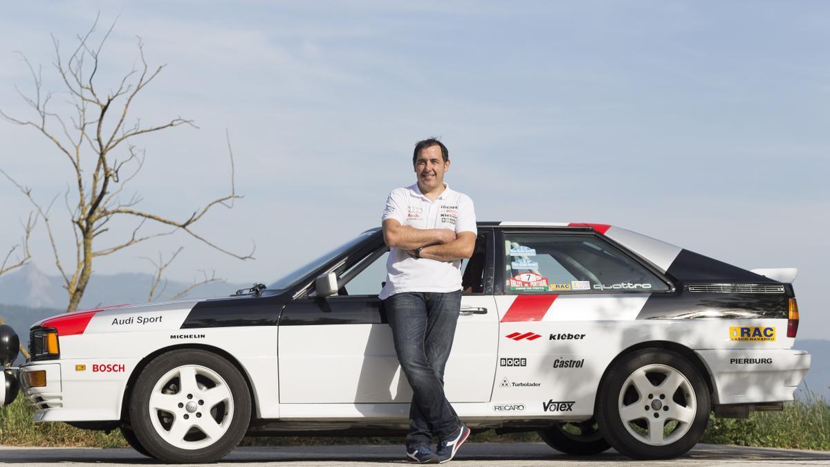 El taller de Josean Zufiaur muestra un “mítico” Audi Quattro