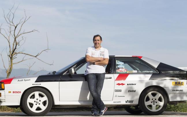 El taller de Josean Zufiaur muestra un “mítico” Audi Quattro El taller de Josean Zufiaur muestra un “mítico” Audi Quattro