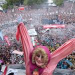 Marijaia cuenta los días para volver a salir al balcón del Arriaga y dar inicio a la Aste Nagusia de Bilbao