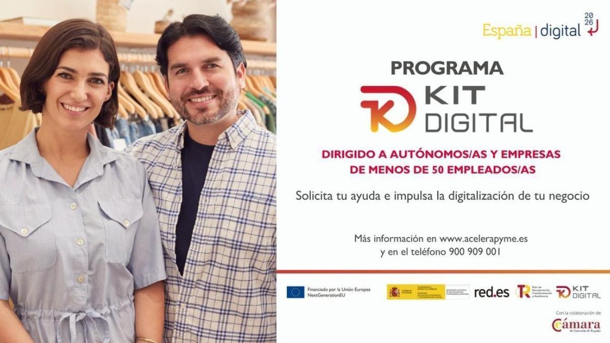 Imagen promocional del Programa Kit Digital.