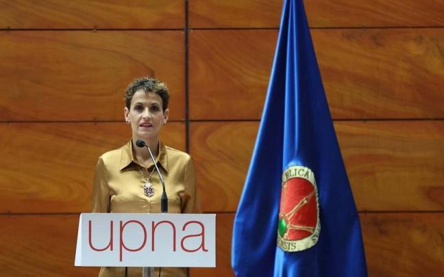 Mar&iacute;a Chivite, en la UPNA