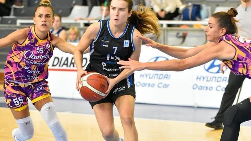 Ane Esnal, del IDK, en el encuentro ante el Tenerife.