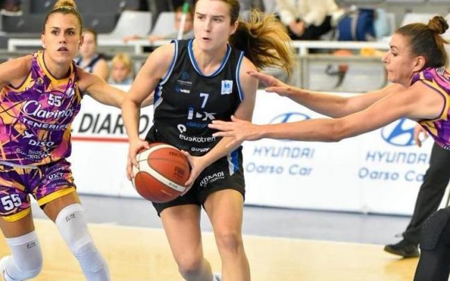 Ane Esnal, del IDK, en el encuentro ante el Tenerife.