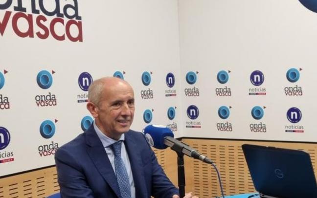El vicelehendakari primero y consejero de Seguridad, Josu Erkoreka.