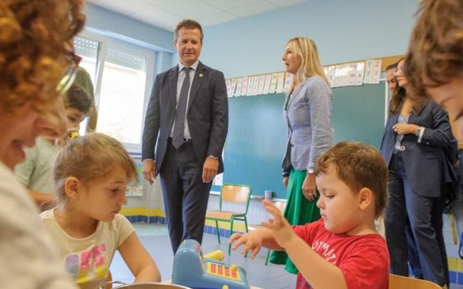 El consejero de Educación, Jokin Bildarratz, durante el inicio del curso escolar 2022-2023. El consejero de Educación, Jokin Bildarratz, durante el inicio del curso escolar 2022-2023.