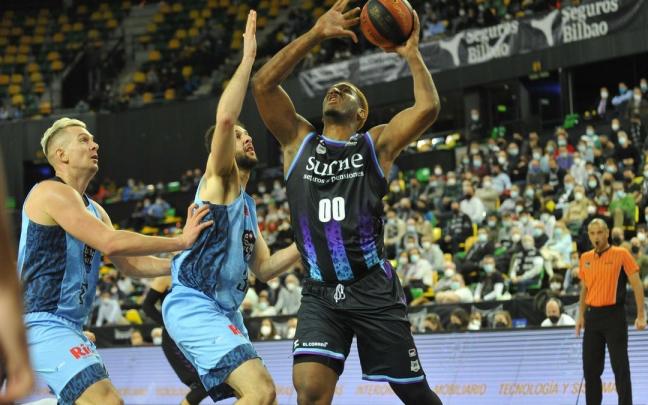 Damien Inglis, en el encuentro ante el R&iacute;o Breog&aacute;n.
