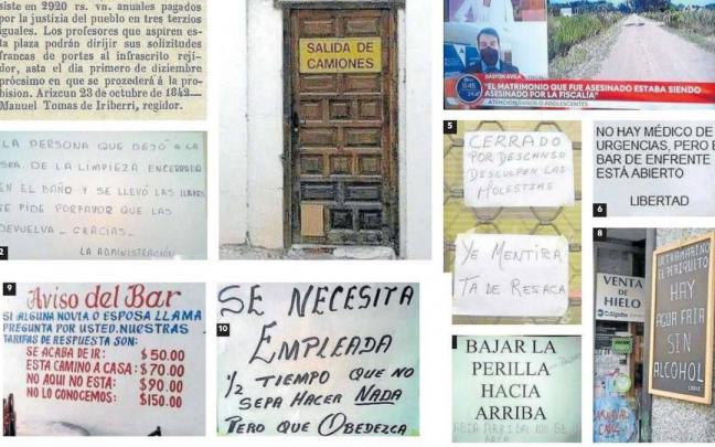 Detalle de los pies de foto, al final de la noticia*