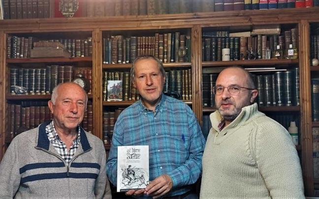 Javier de la Colina padre, Fernando Obregón Gorrayola y de la Colina hijo. Javier de la Colina padre, Fernando Obregón Gorrayola y de la Colina hijo.