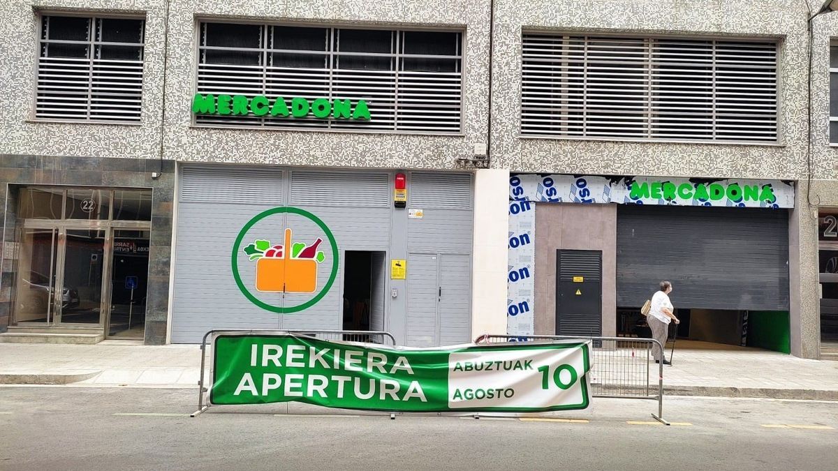 Nuevo supermercado de Mercadona en Deusto