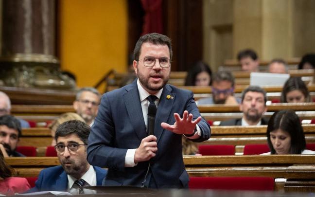 El presidente de la Generalitat, Pere Aragonès. El presidente de la Generalitat, Pere Aragonès.