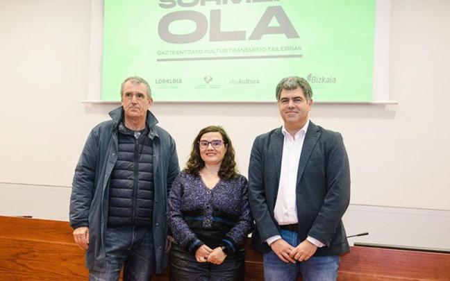 Patxo Telleria, Amaia Ocerin eta Gorka Moreno