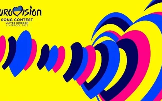 El logo de Eurovisi&oacute;n 2023, reci&eacute;n presentado.