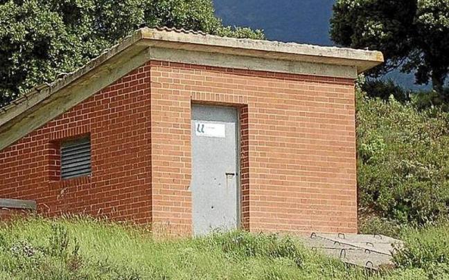 El depósito de agua de Laguardia.