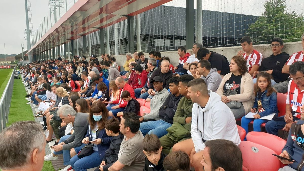 Primer día de entrenamiento del Athletic