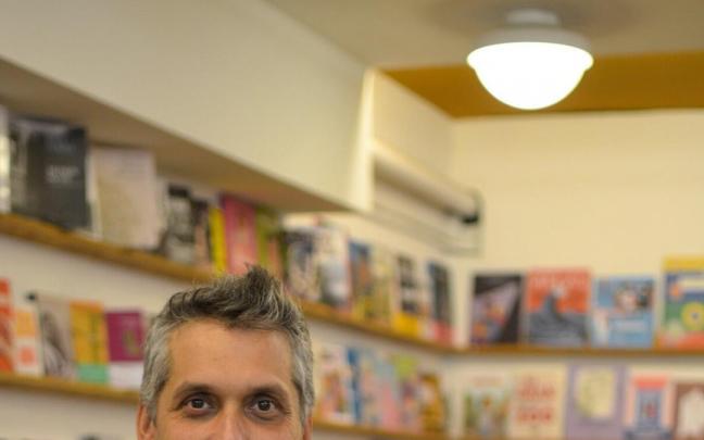 Javier Nevado, propietario de la librería Anti Javier Nevado, propietario de la librería Anti