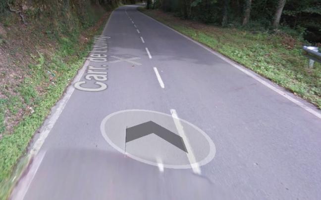 Carretera donde ha ocurrido el suceso