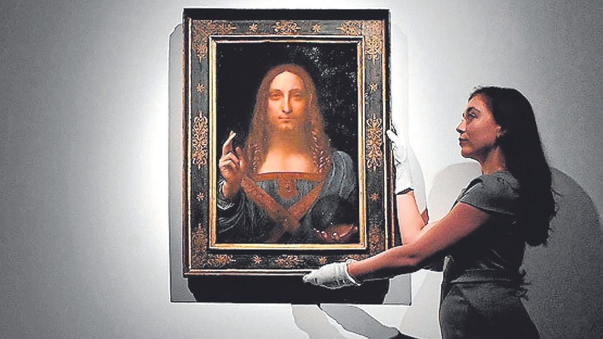 La obra atribuida a Da Vinci se subastó en Christie’s y ha ido a parar al Louvre de Abu Dhabi.