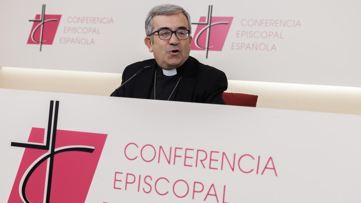 Luis Argüello, secretario general y portavoz de la Conferencia Episcopal Española.