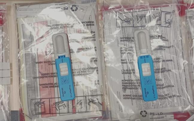 Pruebas de cuatro positivos en droga