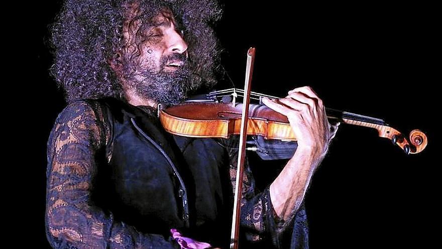 Ara Malikian, en el Navarra Arena en 2020. | FOTO: DIARIO DE NOTICIAS