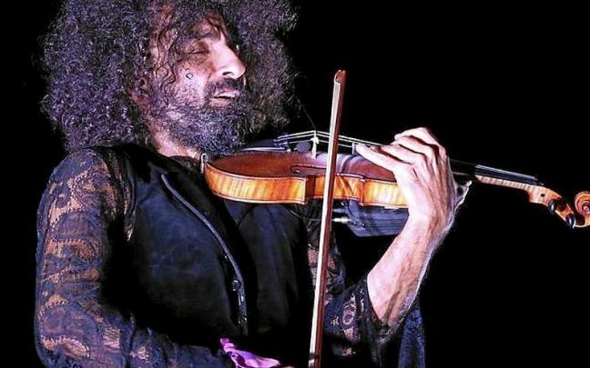 Ara Malikian, en el Navarra Arena en 2020. | FOTO: DIARIO DE NOTICIAS